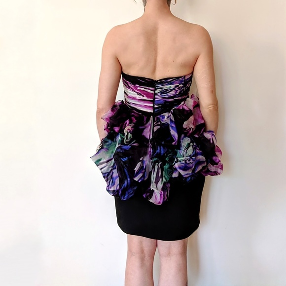 Marchesa Notte silk mini dress - Picture 5 of 8